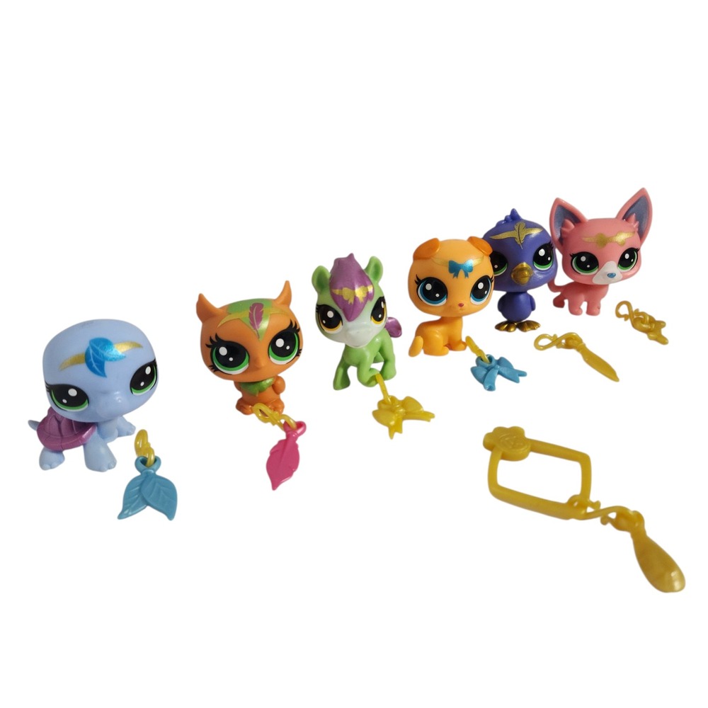 Hasbro Littlest Pet Shop Luckyโ Pets Crystal Ball Collection Lot